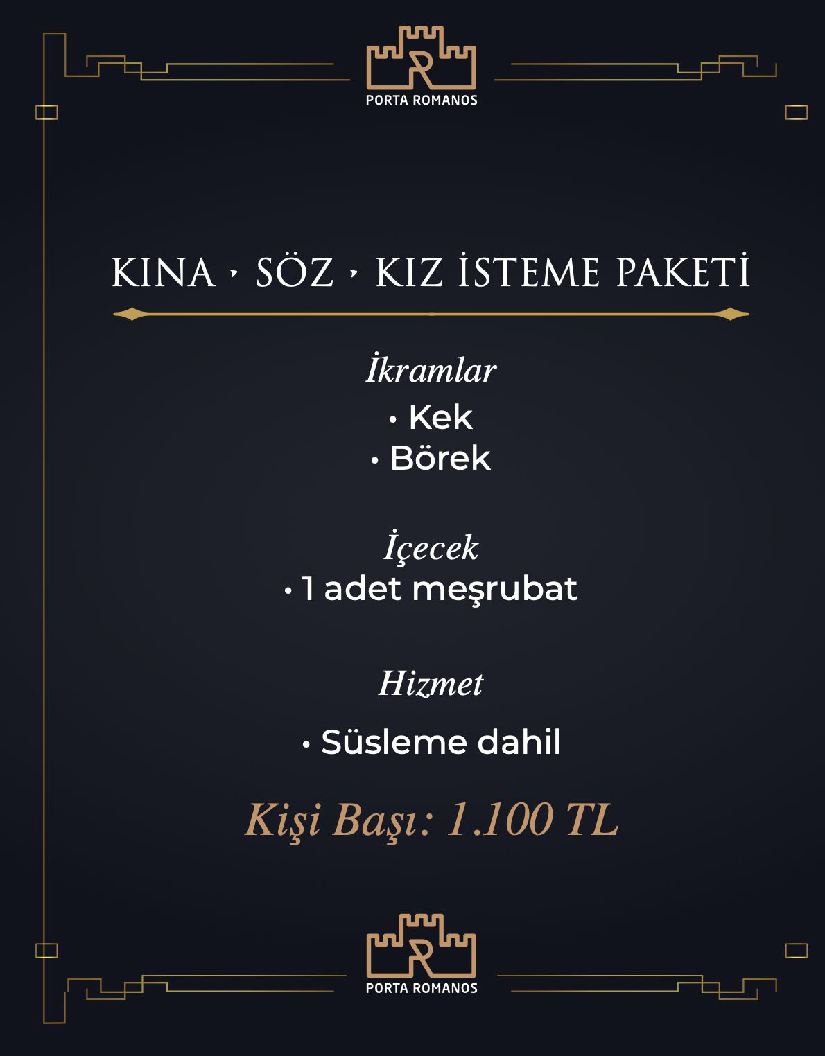 Davet menüsü 5
